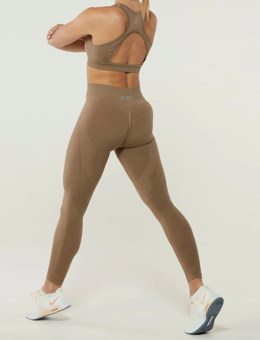 Zleek Contour Fit Legging Stone Beige