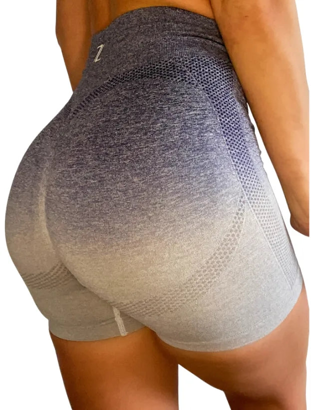 zleek ombre seamless short grey
