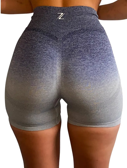 zleek ombre seamless short grey